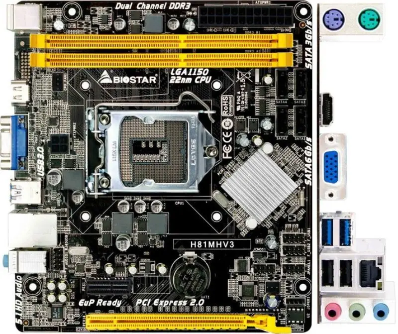 Материнская плата Biostar H81MHV3 (Ver. 7.x)