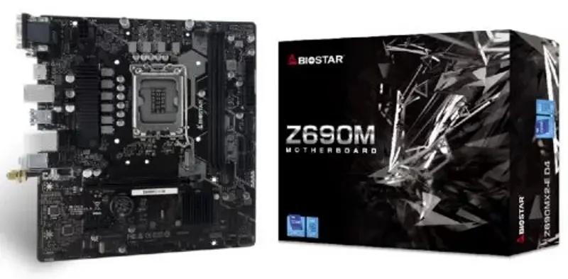 Placa de baza Biostar Z690MX2-E D4 - 4