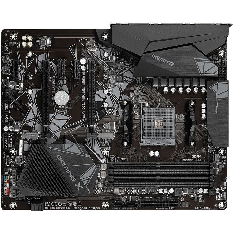 Материнская плата Gigabyte B550 Gaming X V2 (rev. 1.x) купить в ...