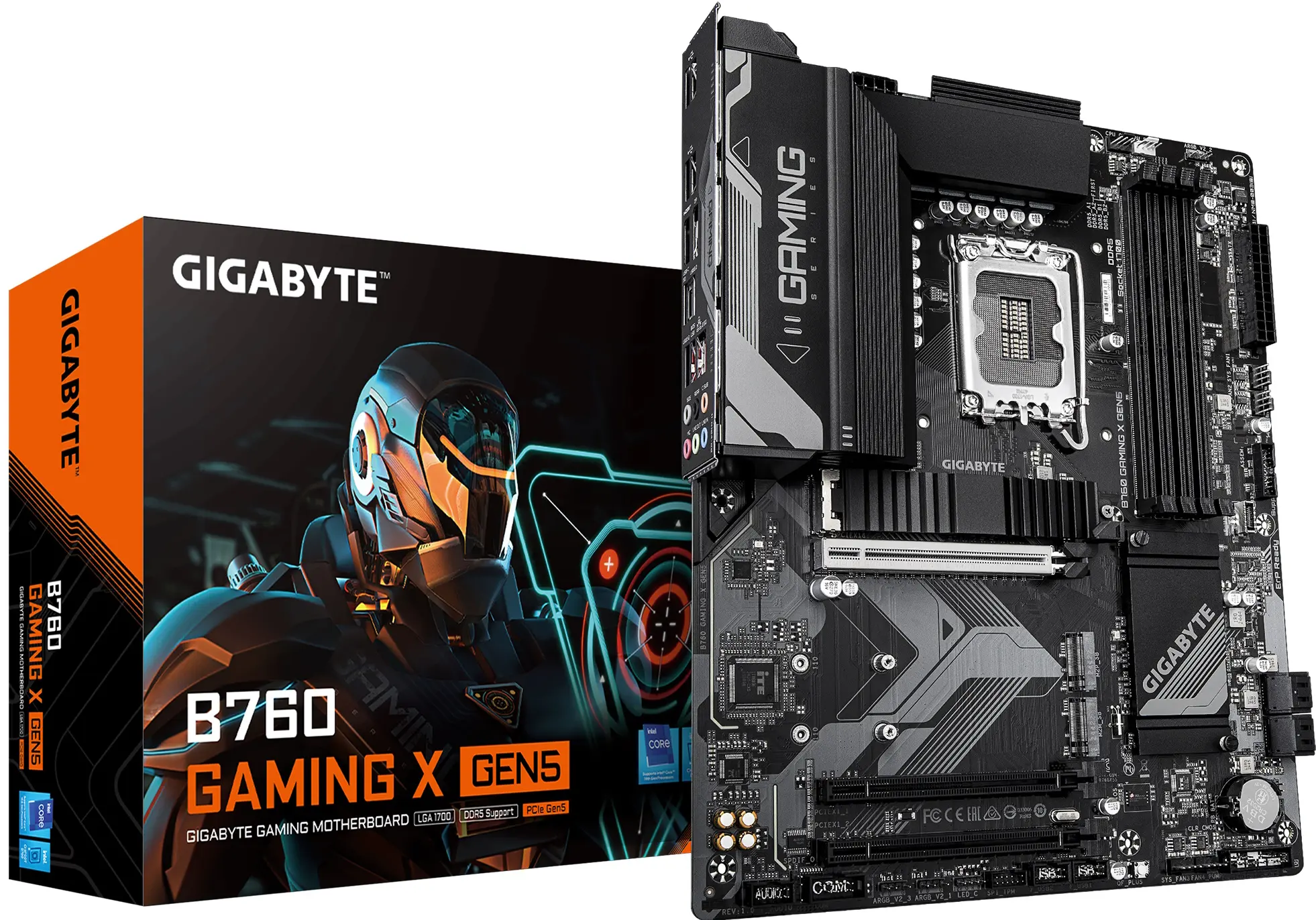 Материнская плата Gigabyte B760 Gaming x Gen5 - 4