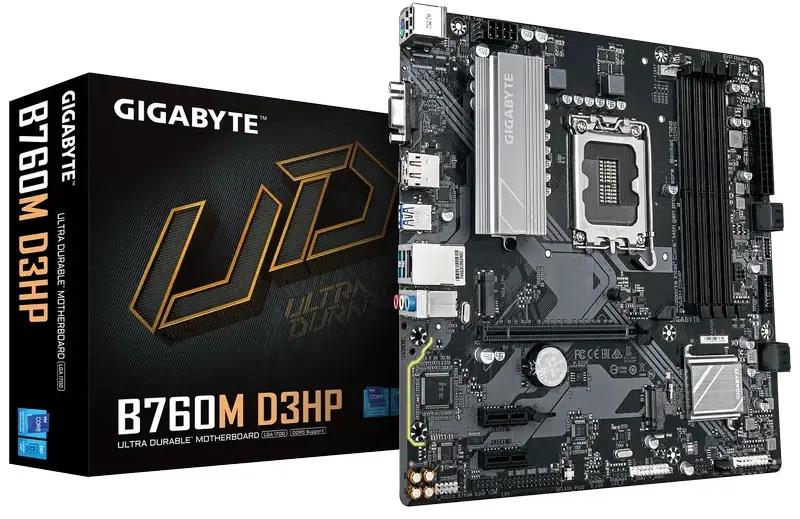 Материнская плата Gigabyte B760M D3HP LGA1700 - 2