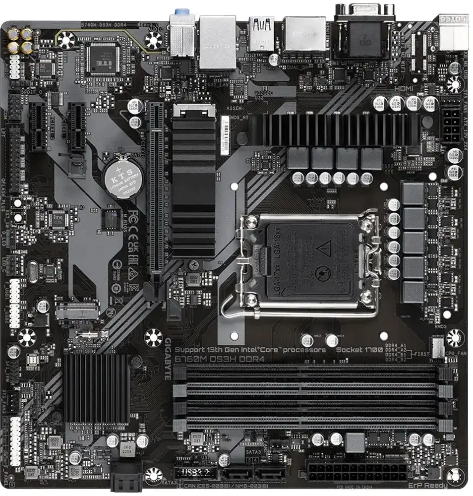 Placa de baza Gigabyte B760M DS3H - 4