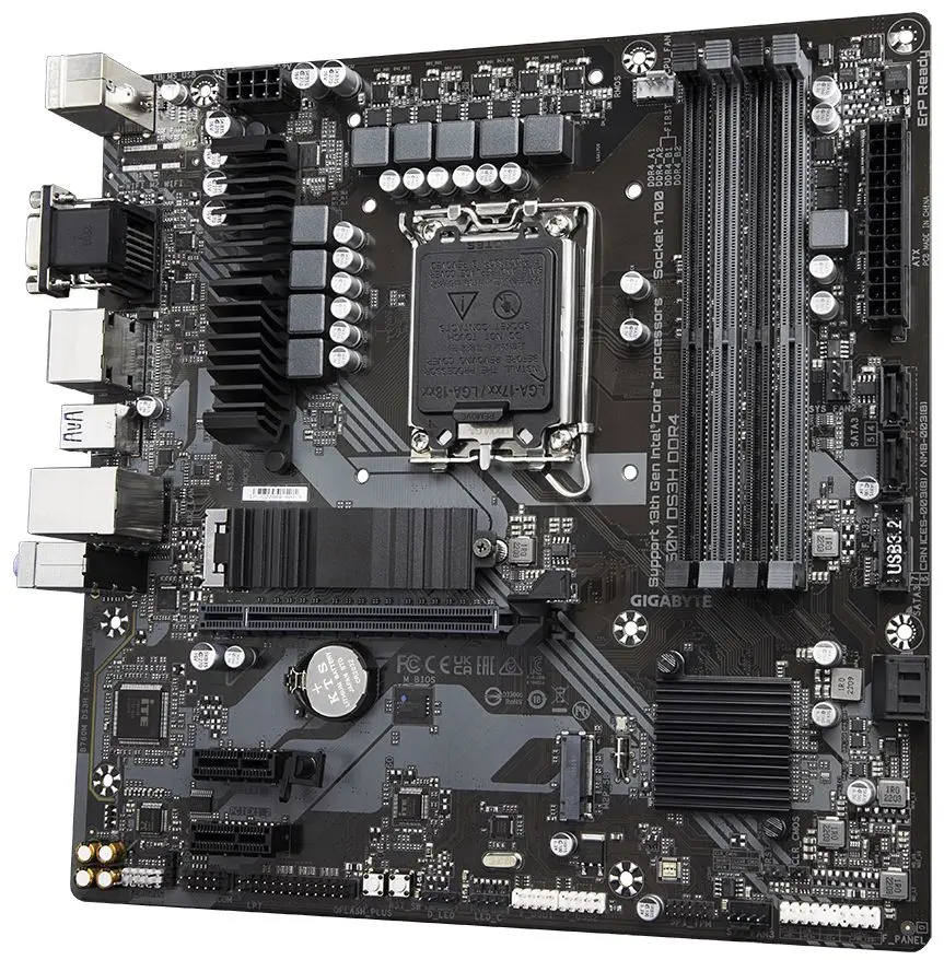 Материнская плата Gigabyte B760M DS3H DDR4 - 3
