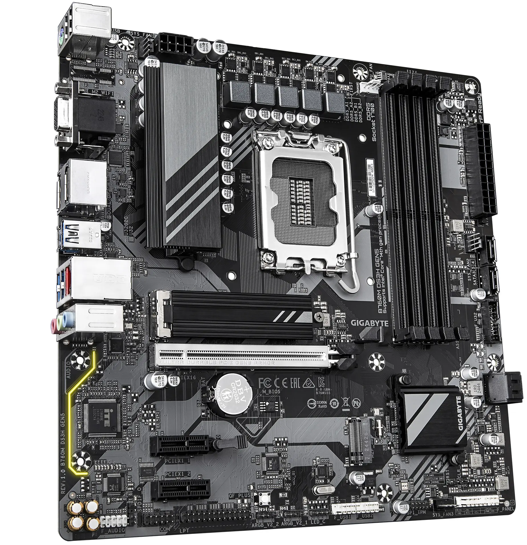 Placa de baza Gigabyte B760M DS3H GEN5 - 2