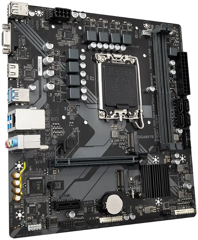 Placa de baza Gigabyte B760M H DDR4 - 2