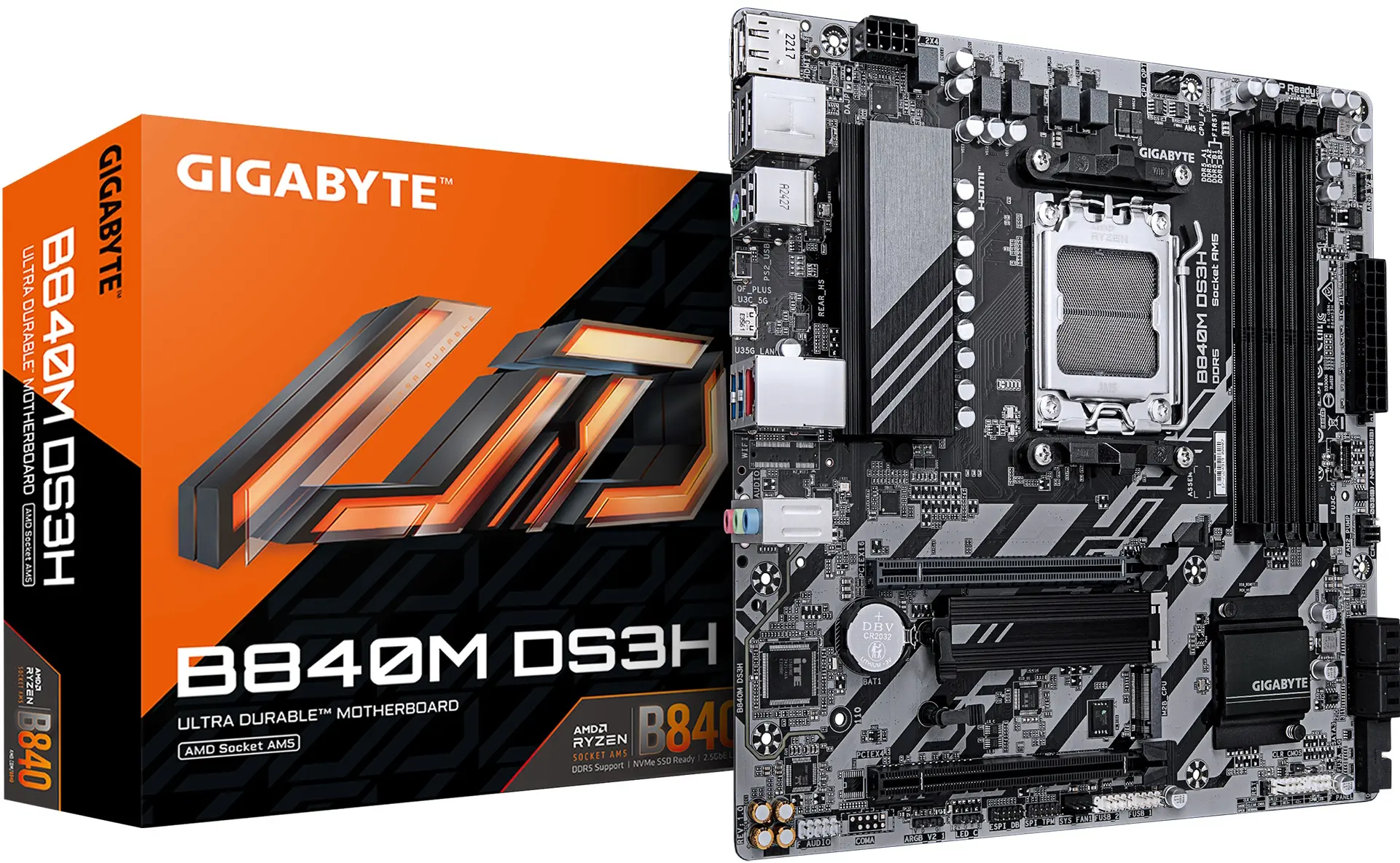 Placa de baza Gigabyte B840M DS3H