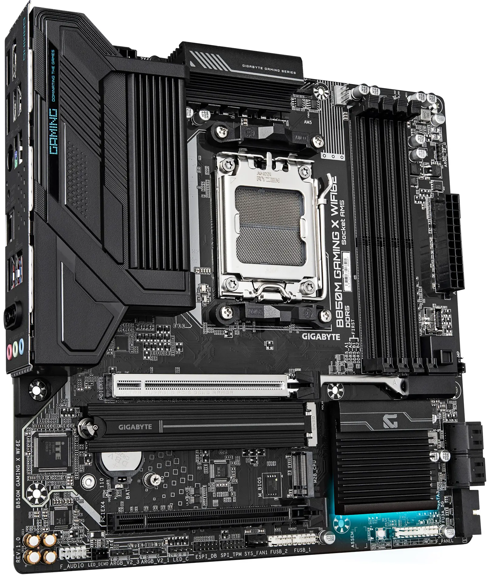 Placa de baza Gigabyte B850M Gaming X WiFi6E (Rev. 1.0) - 2