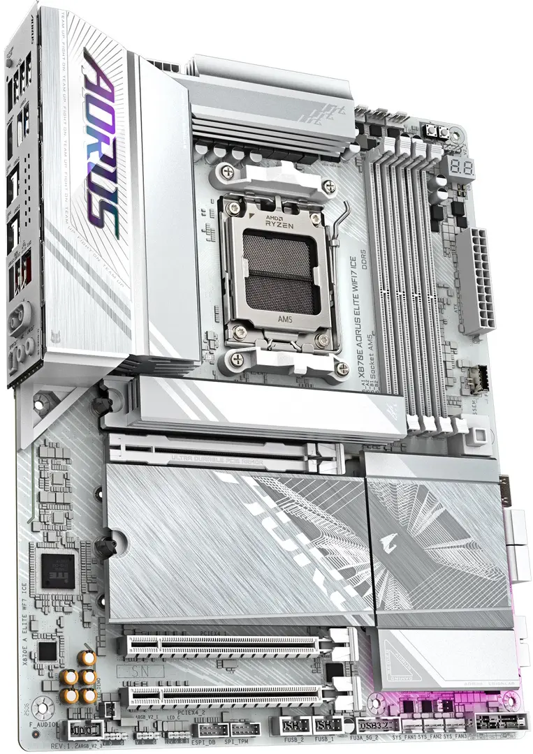 Материнская плата Gigabyte X870E Aorus Elite WiFi7 ICE
