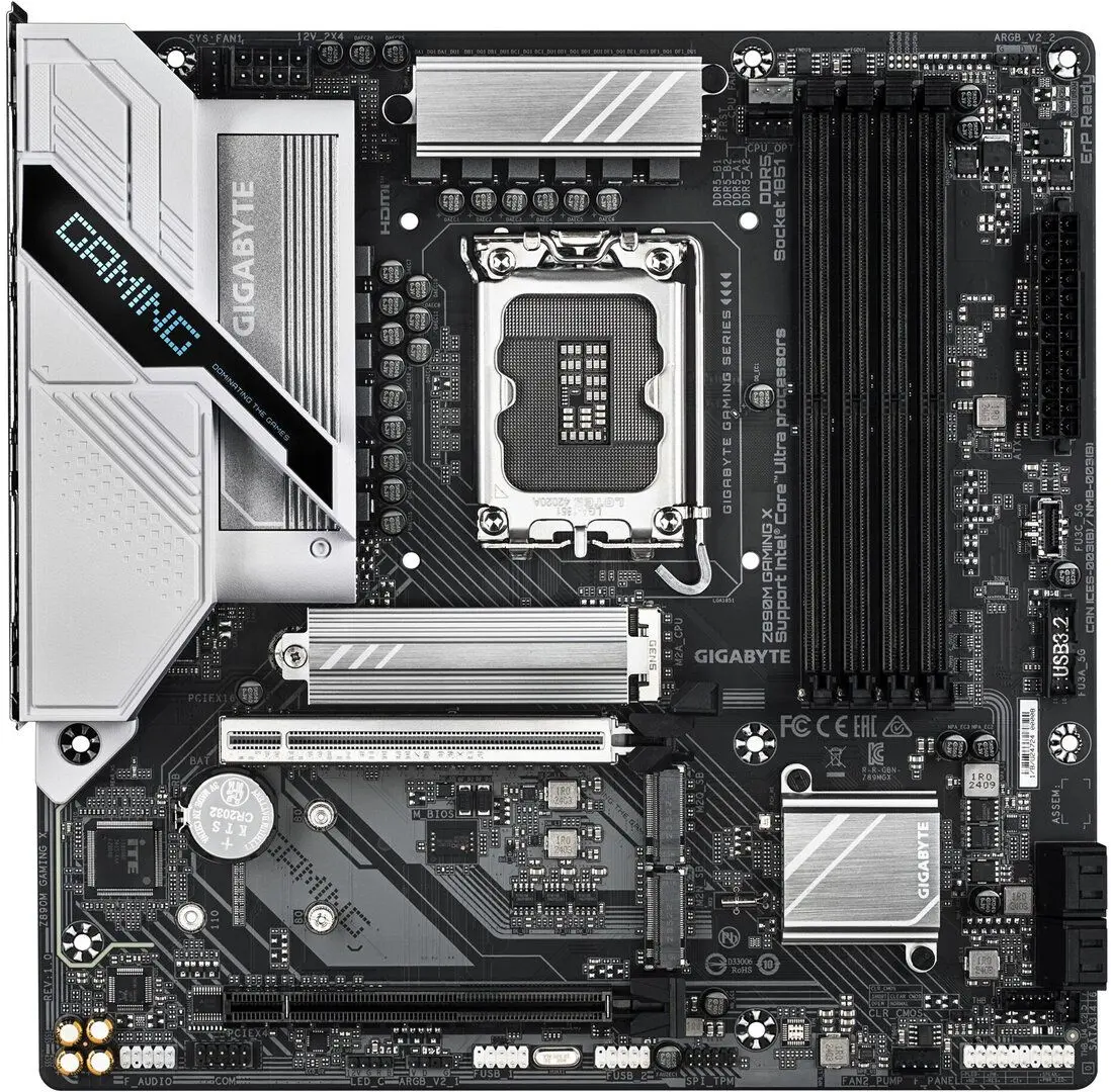 Placa de baza Gigabyte Z890M Gaming X
