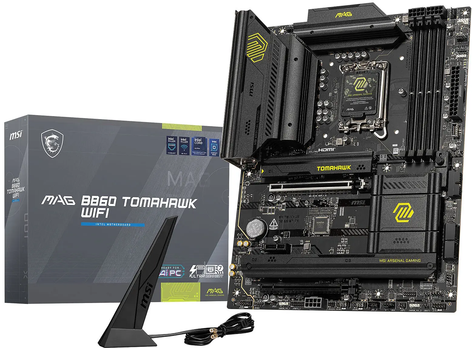 Материнская плата MSI MAG B860 Tomahawk WiFi