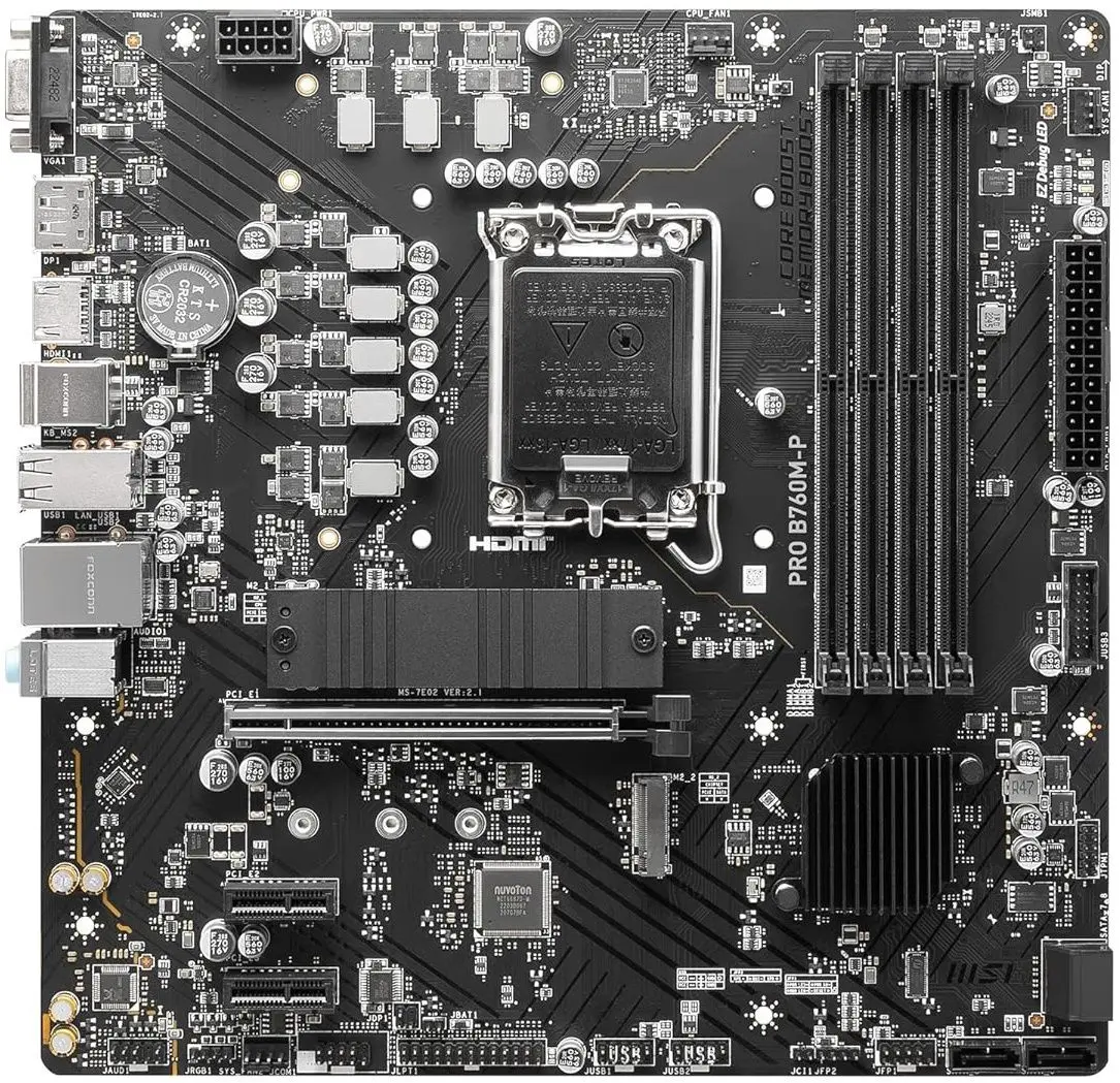 Placa de baza MSI Pro B760M-P