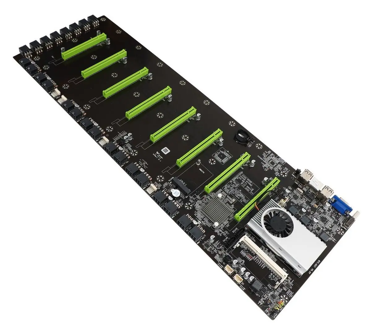 Материнская плата для майнинга BTC-D37 8xPCIe - 2