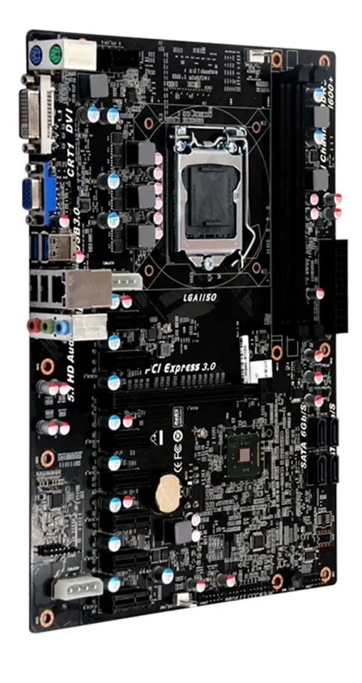 Материнская плата для майнинга Q87-BTC 8xPCIe - 3