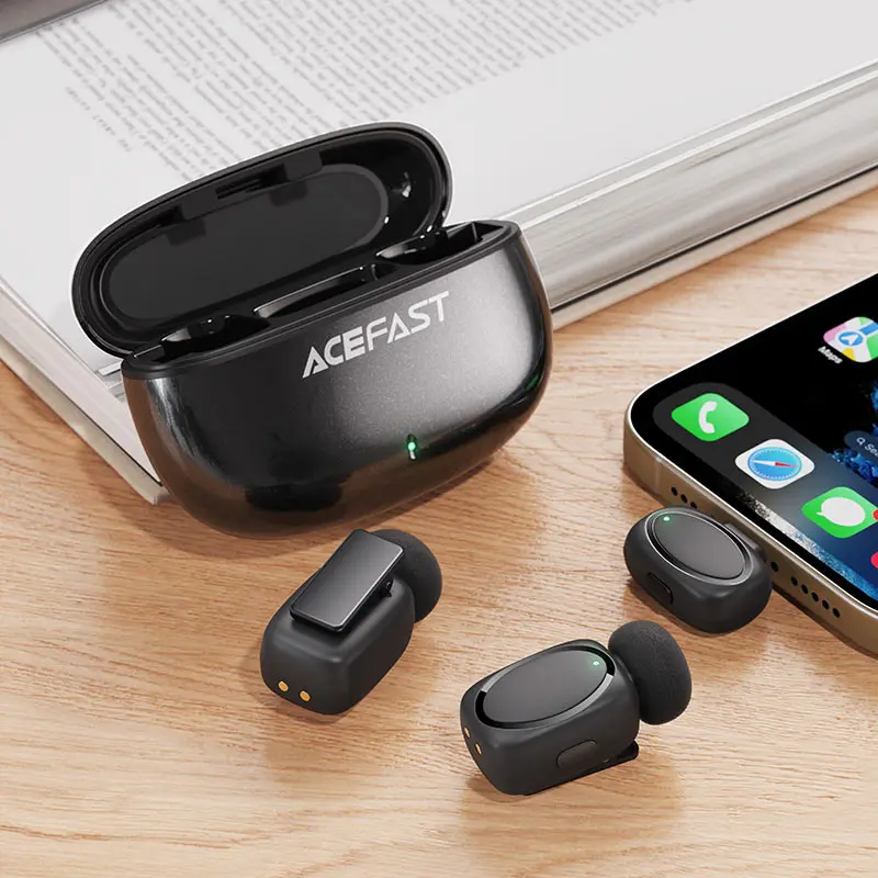 Беспроводной петличный микрофон Acefast R2 (Black) - 2