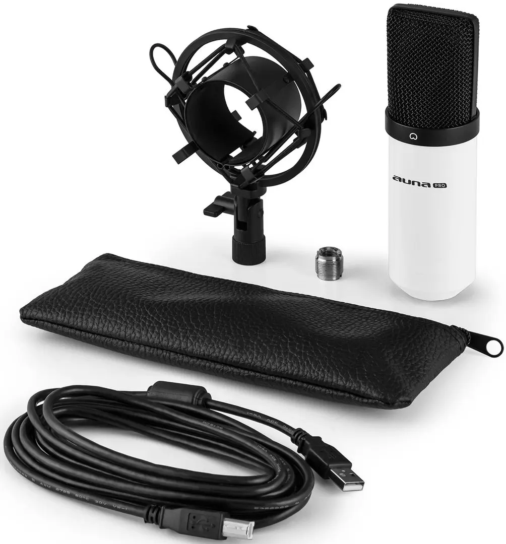 Microfon Auna Pro MIC-900-WH-LED (White/Black)