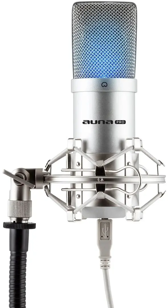 Microfon Auna Pro MIC-900S-LED (Silver)