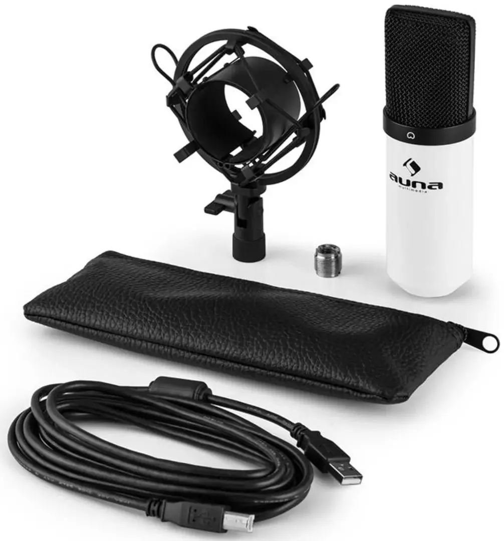 Microfon Auna Pro MIC-900WH (White/Black)