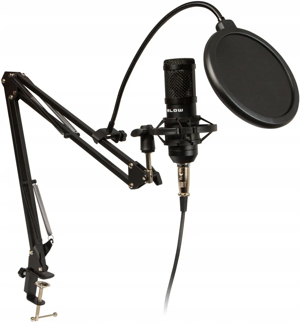 Microfon Blow Crystal Wave 33-052 (Black)