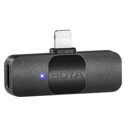 Sistem de microfon wireless Boya BY-V1 (Black) Thumb