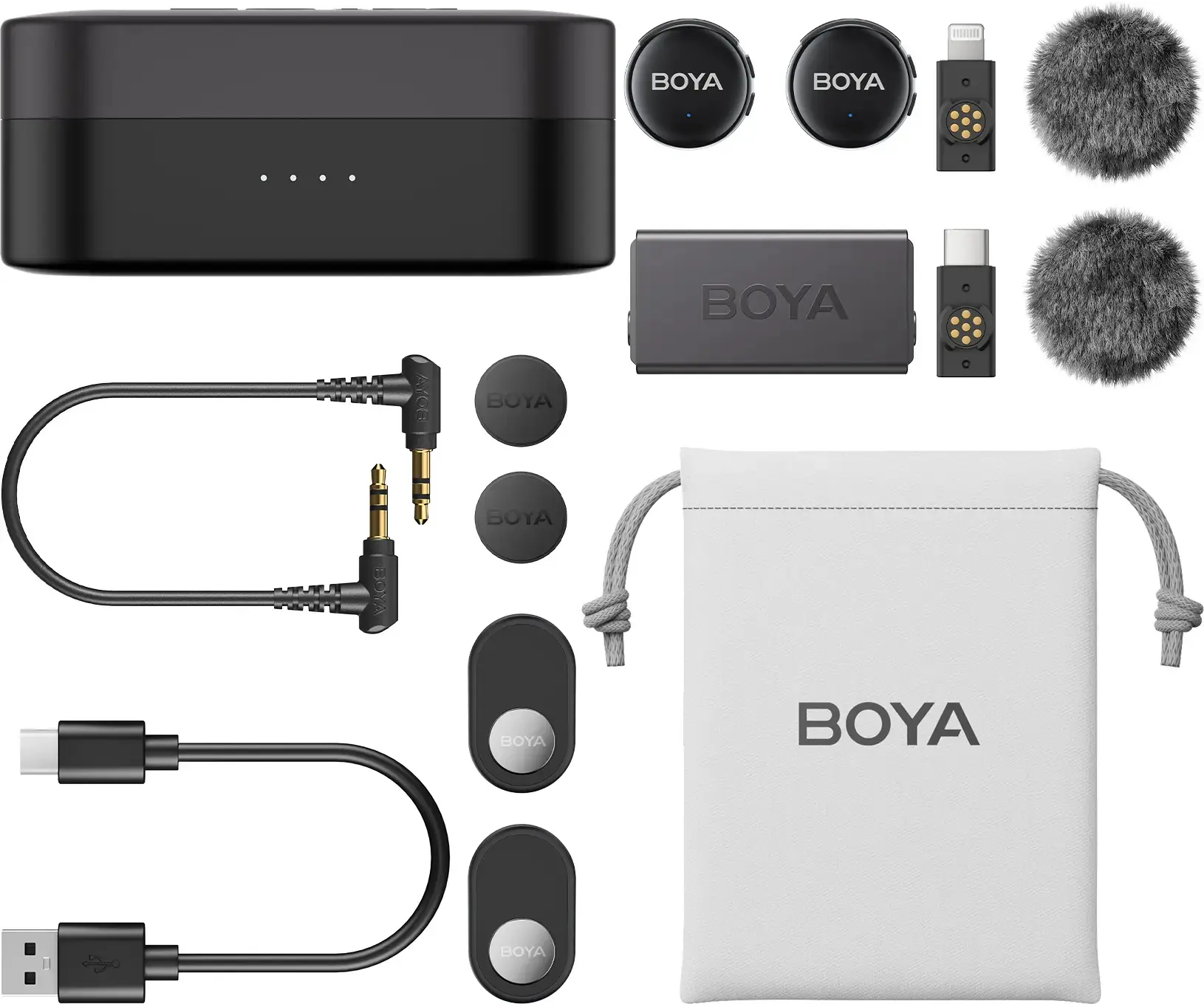 Беспроводной микрофон Boya Boyalink 3-01 (Black) - 5