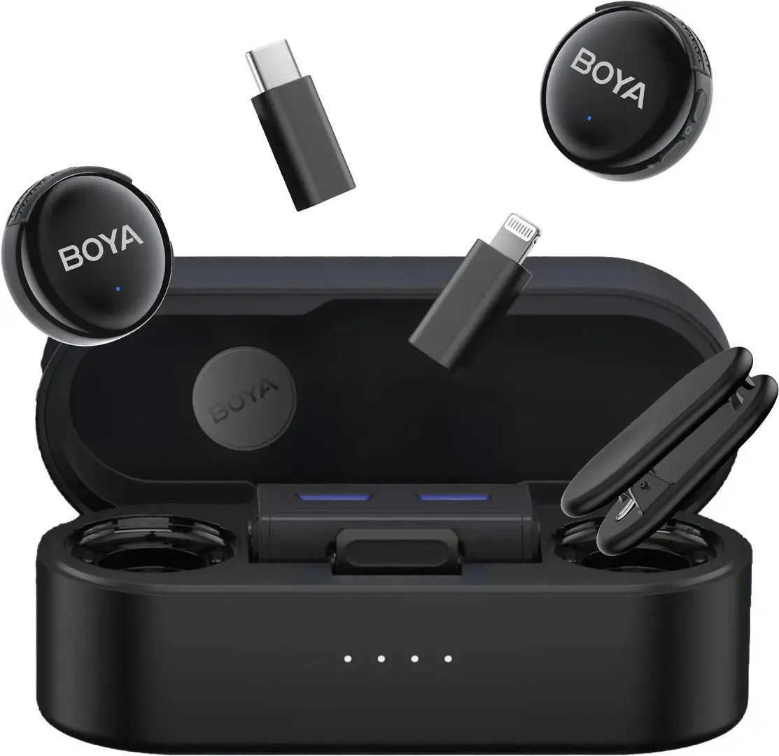 Беспроводной микрофон Boya Boyalink 3-01 (Black)