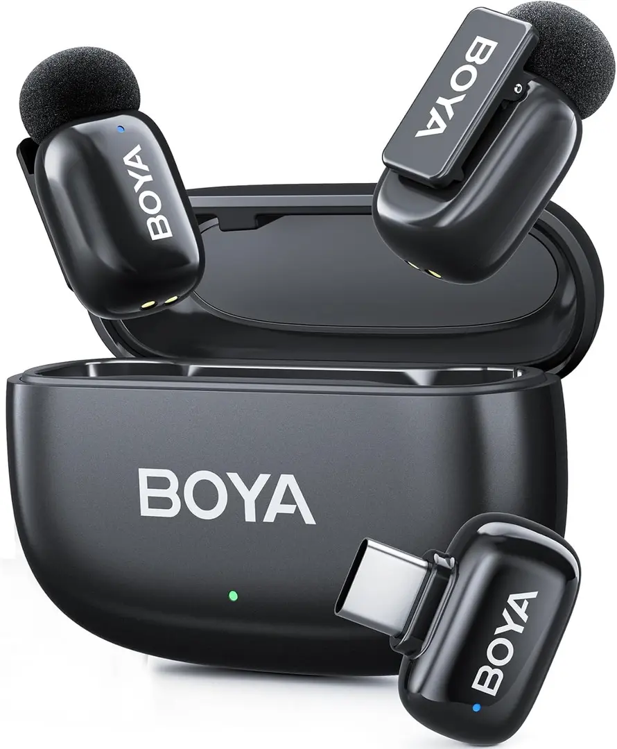 Microfon fara fir Boya Mini 2-02 (Black)