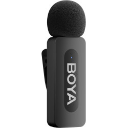 Беспроводной петличный микрофон Boya BY-V10 V2.0 (Black) Thumb