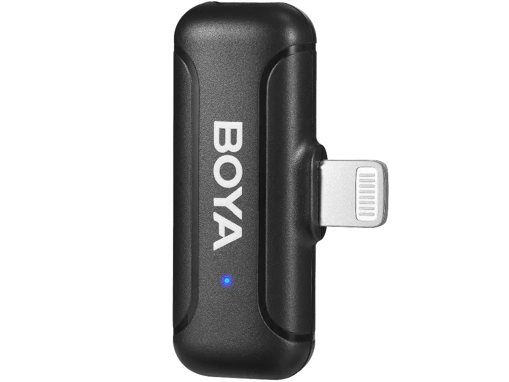 Microfon cu buclă fara fir Boya BY-WM3T-D2 (Black)