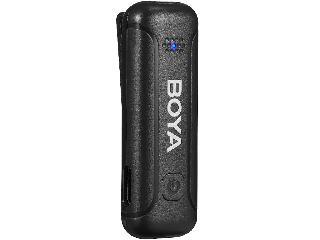Microfon cu buclă fara fir Boya BY-WM3T-D2 (Black)