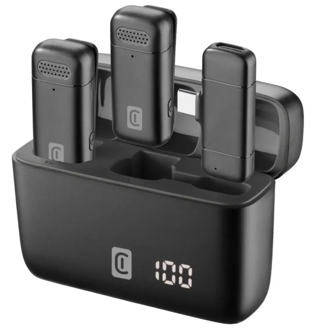 Microfon cu buclă fara fir Cellularline Talk Pro (Black)