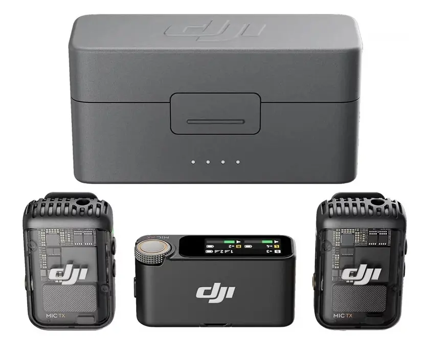 Microfon cu buclă fara fir DJI Mic 2 (Grey)