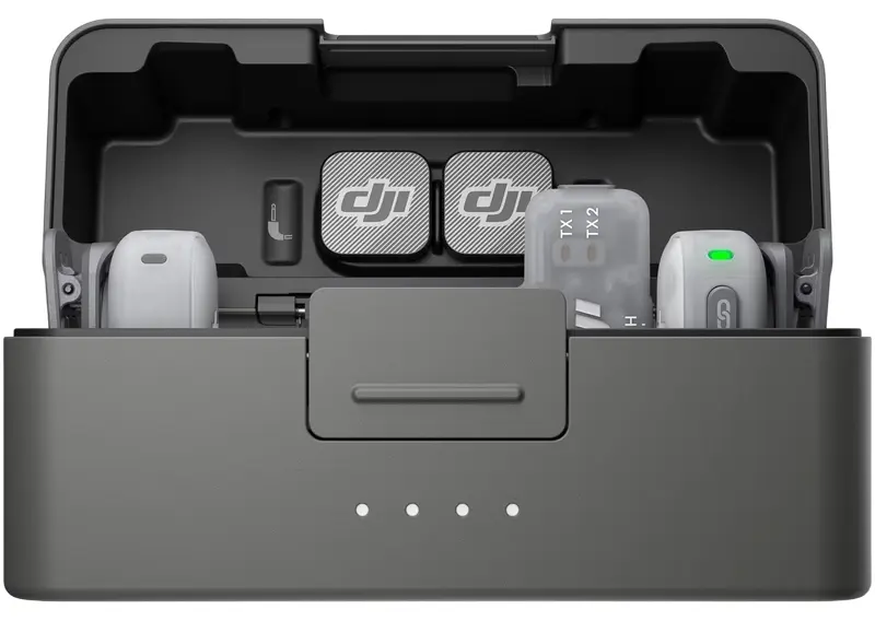 Microfon cu buclă fara fir DJI Mic Mini 2 2 TX + 1 Mobile RX + Charging Case (Black) - 3