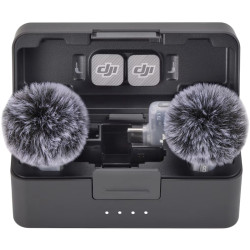 Microfon cu buclă fara fir DJI Mic Mini 2 2 TX + 1 Mobile RX + Charging Case (Black) Thumb