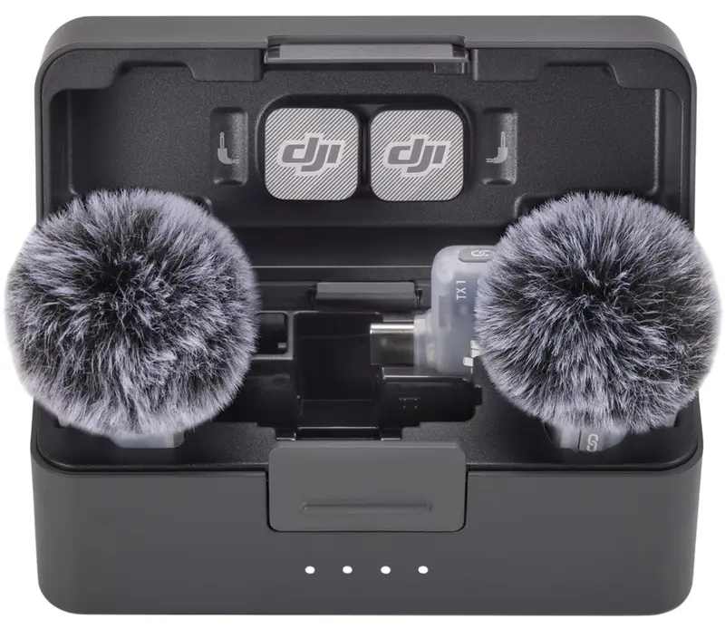 Microfon cu buclă fara fir DJI Mic Mini 2 2 TX + 1 Mobile RX + Charging Case (Black) - 4