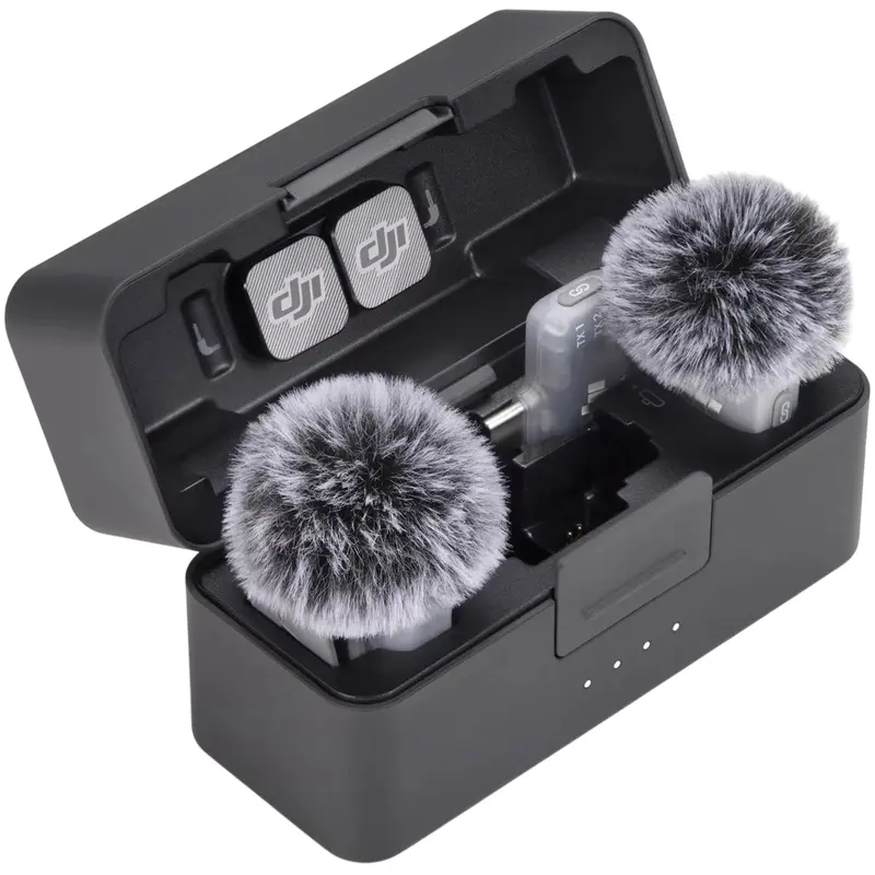 Microfon cu buclă fara fir DJI Mic Mini 2 2 TX + 1 Mobile RX + Charging Case (Black) - 5
