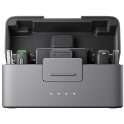 Microfon cu buclă fara fir DJI Mic Mini 2 TX + 1 RX + Charging Case (Black) Thumb