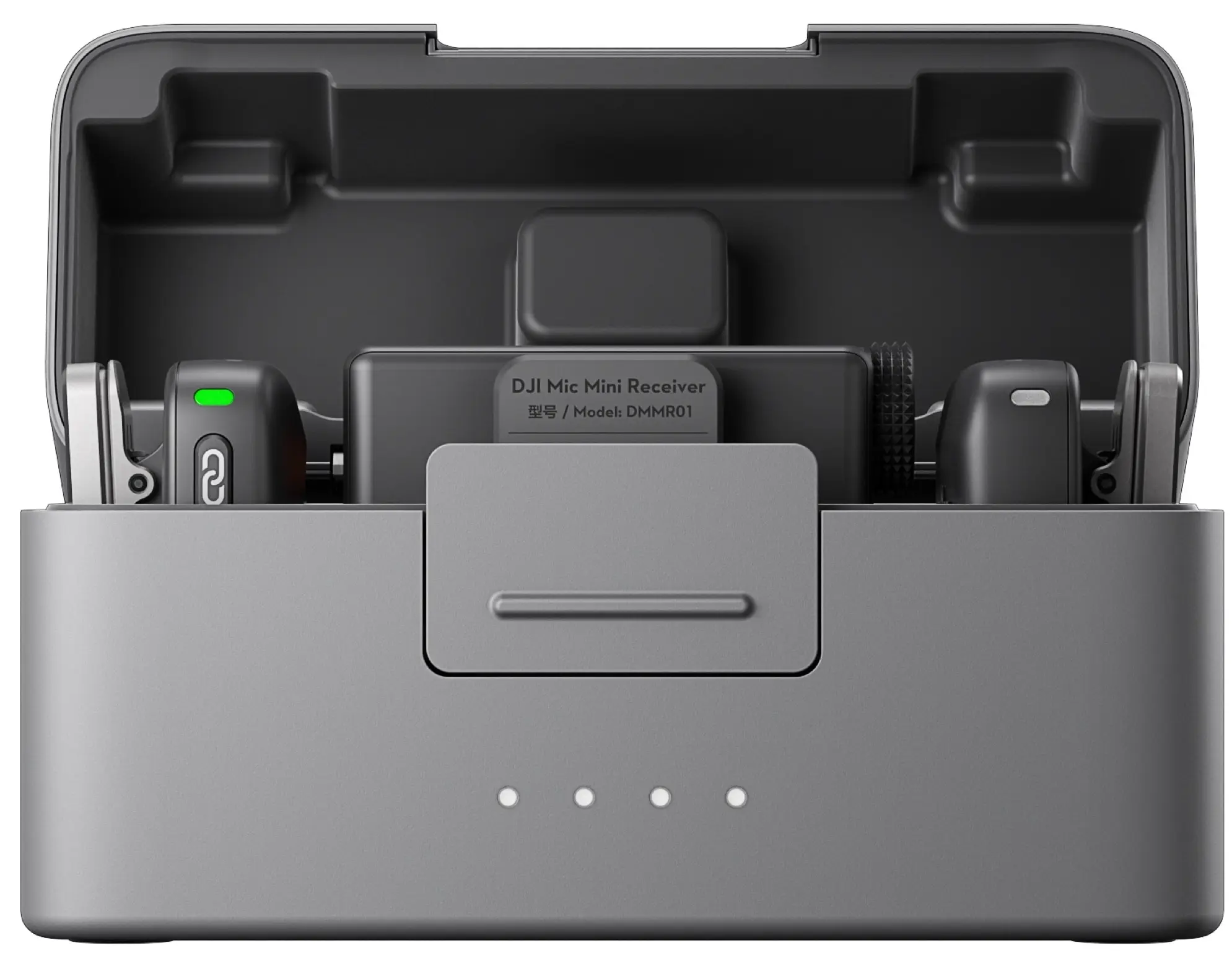 Microfon cu buclă fara fir DJI Mic Mini 2 TX + 1 RX + Charging Case (Black) - 3