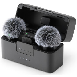 Microfon cu buclă fara fir DJI Mic Mini 2 TX + 1 RX + Charging Case (Black)
