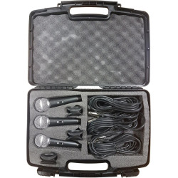 Set microfoane Extreme DM3000 Pro (Black)