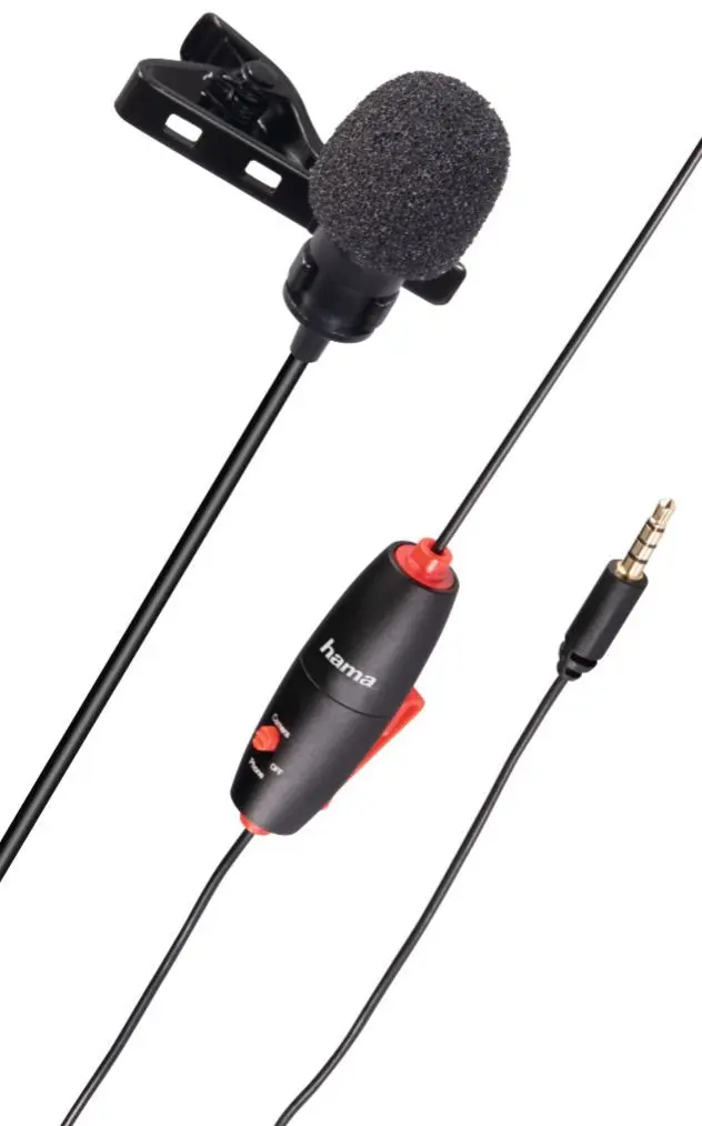 Microfon Hama Smart Lavalier (Black)