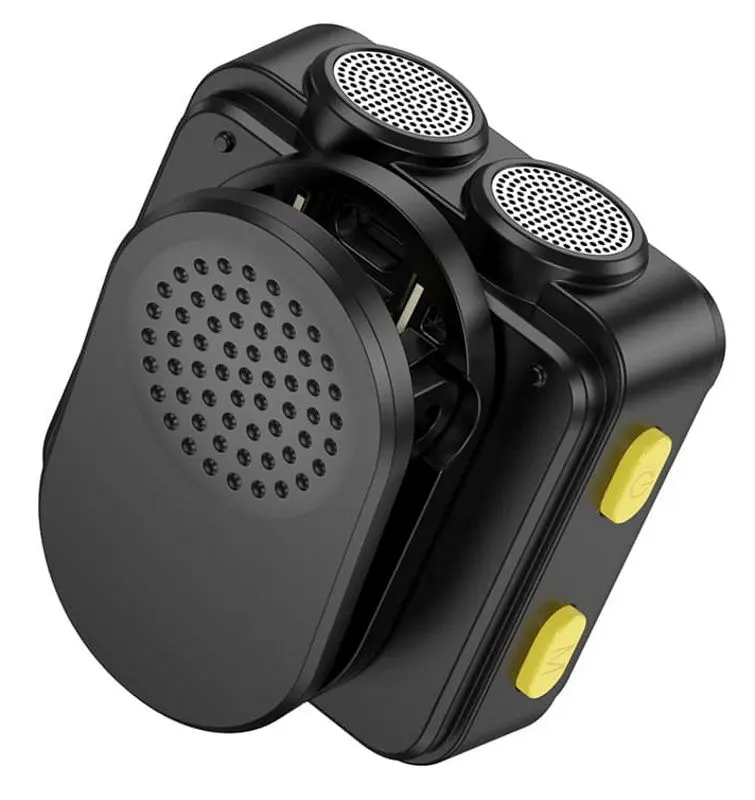 Microfon cu buclă fara fir Hoco L17 Magnetic (Black)