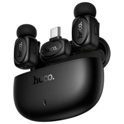 Microfon cu buclă fara fir Hoco L19 (Black) Thumb