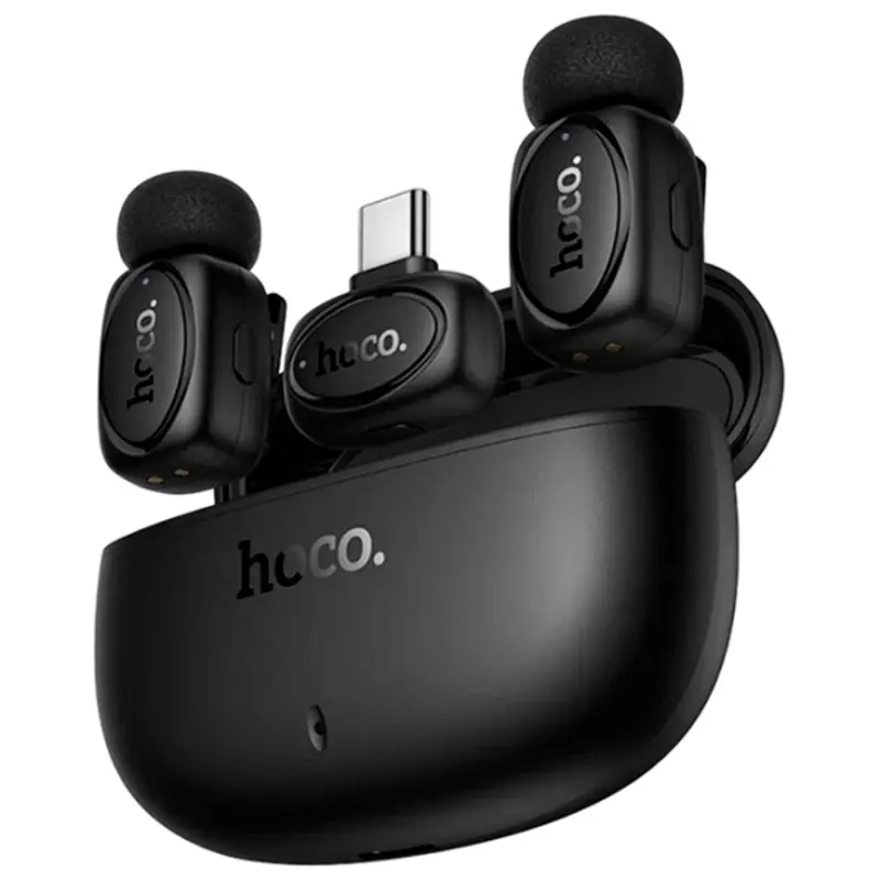 Microfon cu buclă fara fir Hoco L19 (Black) - 2