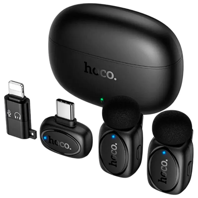 Microfon cu buclă fara fir Hoco L19 (Black) - 3