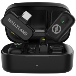 Беспроводной петличный микрофон Hollyland Lark A1 Combo (Black) Thumb