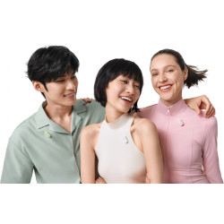 Microfon cu buclă fara fir Hollyland Lark A1 Combo (Cloud Pink) Thumb