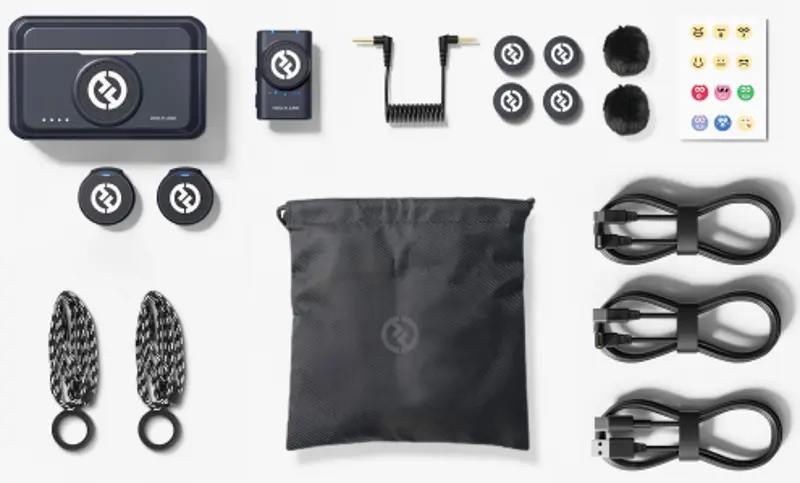 Беспроводной петличный микрофон Hollyland Lark M2 Camera (Shine Charcoal)