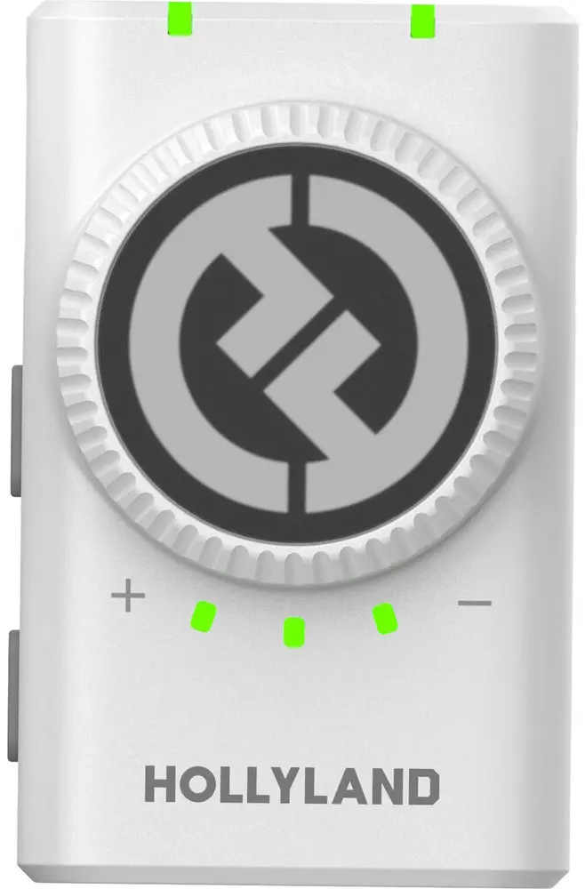 Беспроводной петличный микрофон Hollyland Lark M2 Combo (Ivory White)