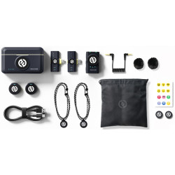 Microfon cu buclă fara fir Hollyland Lark M2 Combo (Shine Charcoal) Thumb