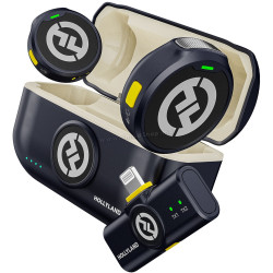 Microfon cu buclă fara fir Hollyland Lark M2 Lightning (Shine Charcoal)